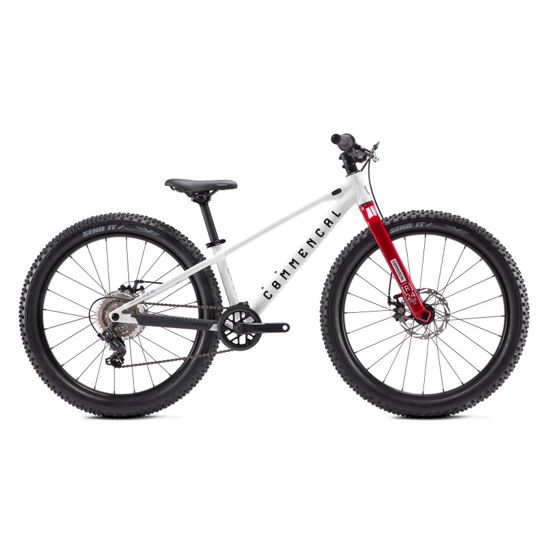 Bicicleta infantil COMMENCAL RAMONES 24 WHITE 2027
