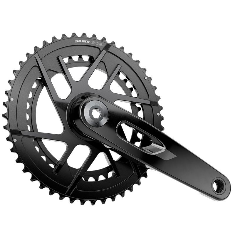 JUEGO DE BIELAS Y PLATOS SRAM RIVAL E1 DUB DIRECT MOUNT 172.5 mm 48x35D ALUMINIO NEGRO