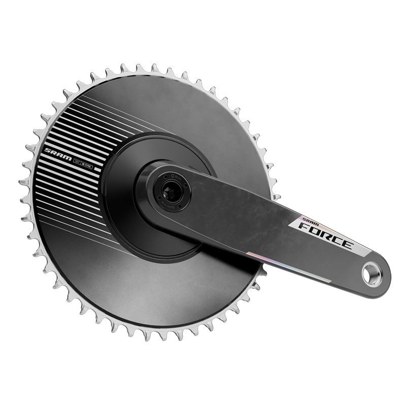 JUEGO DE BIELAS Y PLATO SRAM FORCE E1 AERO DUB DIRECT MOUNT 170 mm 50D CARBONO NEGRO