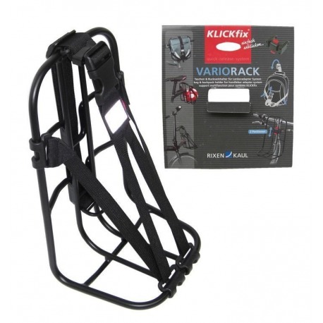 Soporte Universal Vario-Rack Klickfix con cinta negro