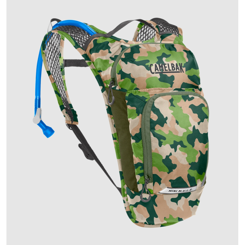 mochila de hidratacion camelbak MINI MULE DIGI CAMO BLACK 1.5L
