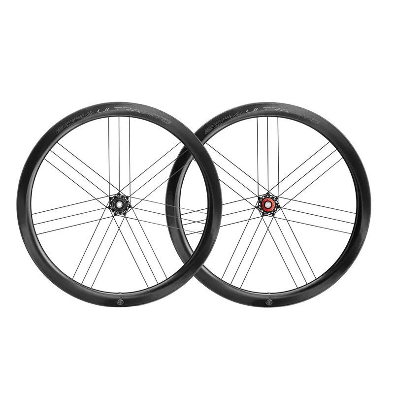 JUEGO DE RUEDAS CAMPAGNOLO BORA WTO ULTRA 45 DISCO CENTERLOCK 2WF N3W EDICION LIMITADA NEGRO CROMO