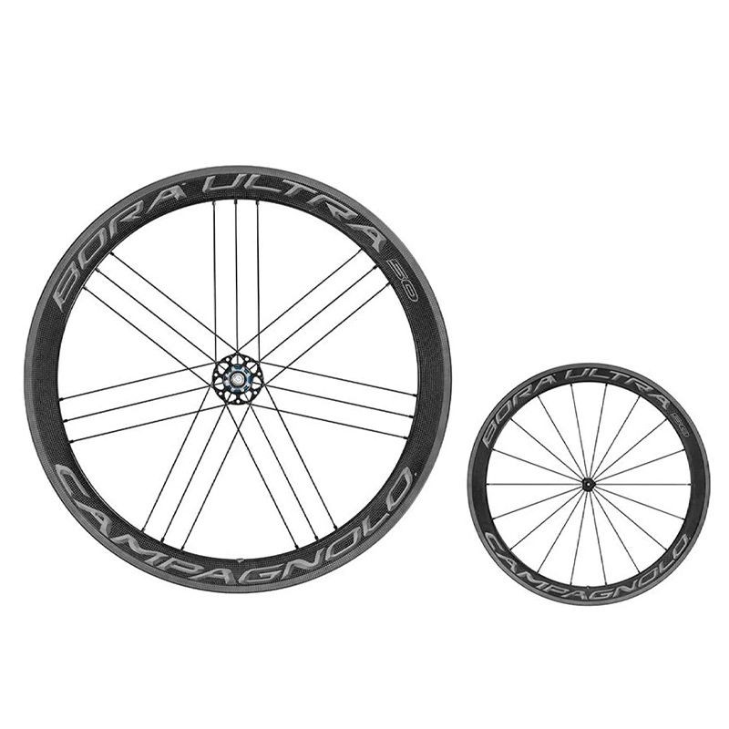JUEGO DE RUEDAS CAMPAGNOLO BORA X 50 DISCO CENTERLOCK 2WF C27 COPPIA SHIMANO MICROSPLINE