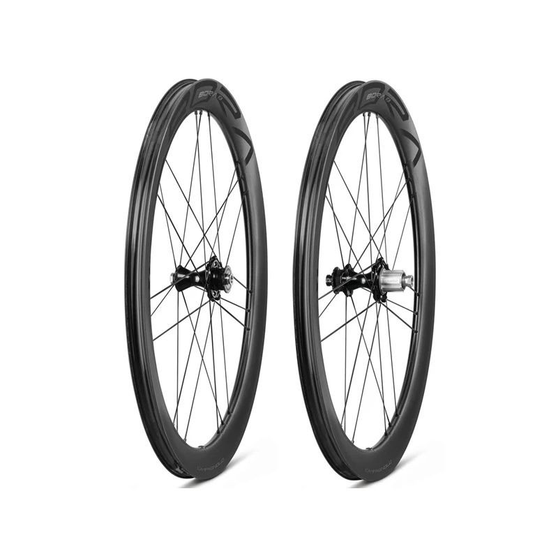 JUEGO DE RUEDAS CAMPAGNOLO BORA X 50 DISCO CENTERLOCK 2WF C27 COPPIA SHIMANO HG11