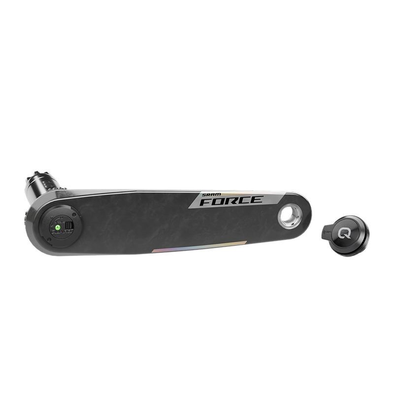 BIELA IZQUIERDA POTENCIOMETRO SRAM FORCE E1 DUB 170 mm CARBONO NEGRO