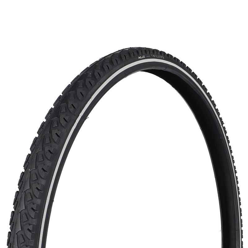 CUBIERTA XLC TWILLING 28x1.40 RIGIDA NEGRO REFLECTANTE 37-622