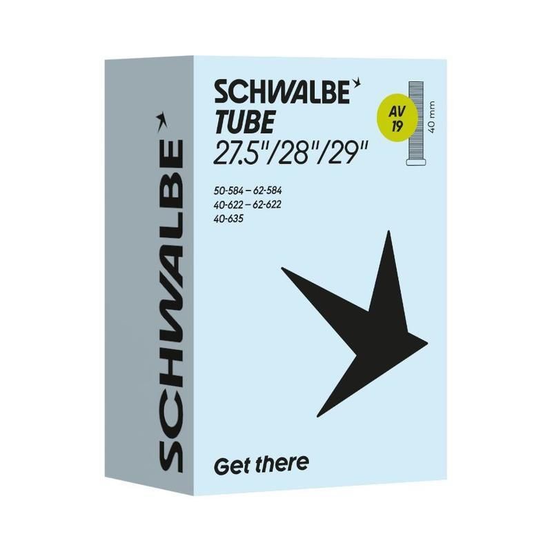 CAMARA SCHWALBE AV19 27.5-29x1.50-2.50 VALVULA STANDARD 40 mm 40/62-584/635