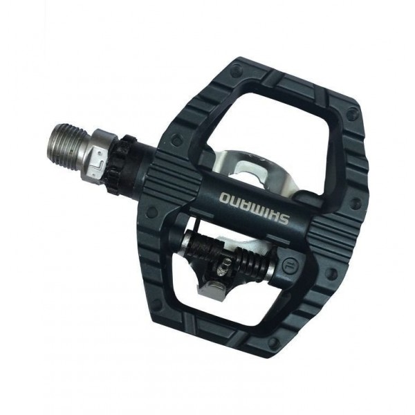 Pedal-Touring-SPD Shimano PD-EH 500 negro unilateral