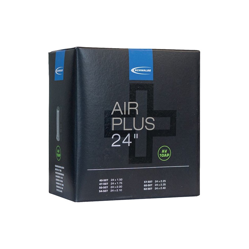 CAMARA SCHWALBE AIR PLUS 24x1.50-2.50 VALVULA STANDARD 40 mm (40/62-507)
