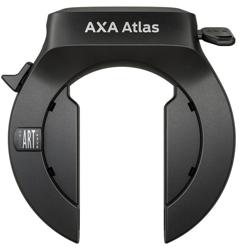 CANDADO CUADRO AXA LARGE LLAVE NO EXTRAIBLE NEGRO