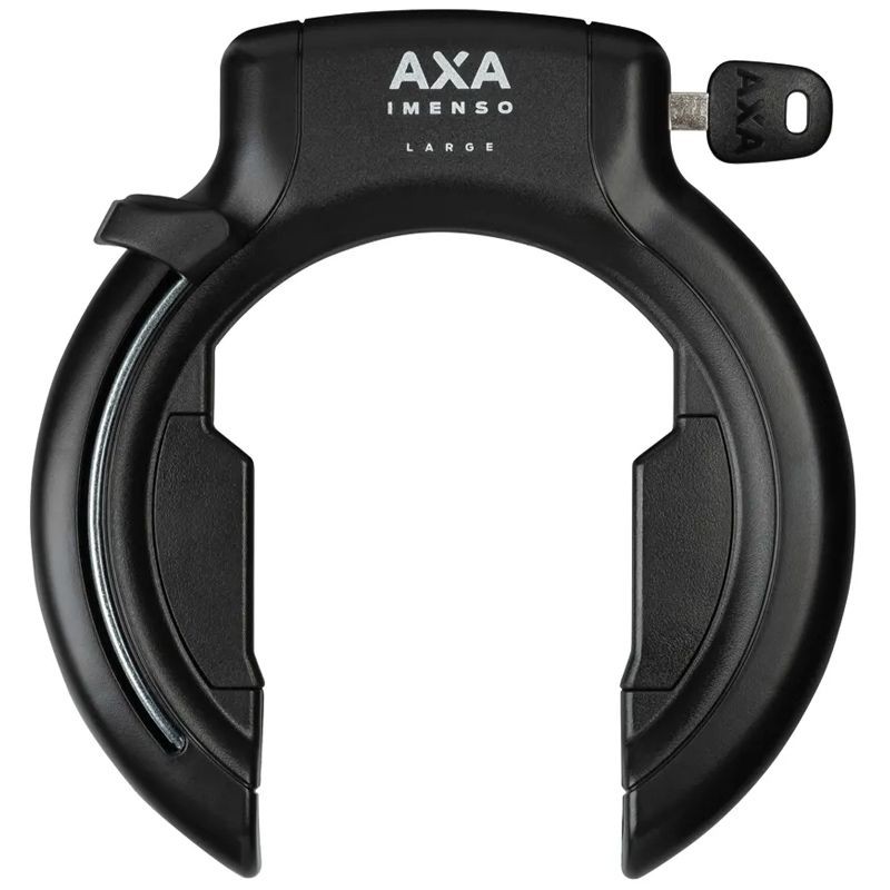 CANDADO CUADRO AXA IMERSO LARGE LLAVE EXTRAIBLE NEGRO