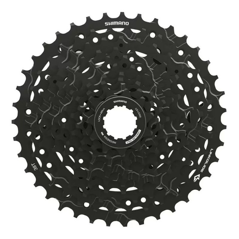 CASSETTE SHIMANO CS-LG300-10 LINKGLIDE 10V ACERO NEGRO (11-39)