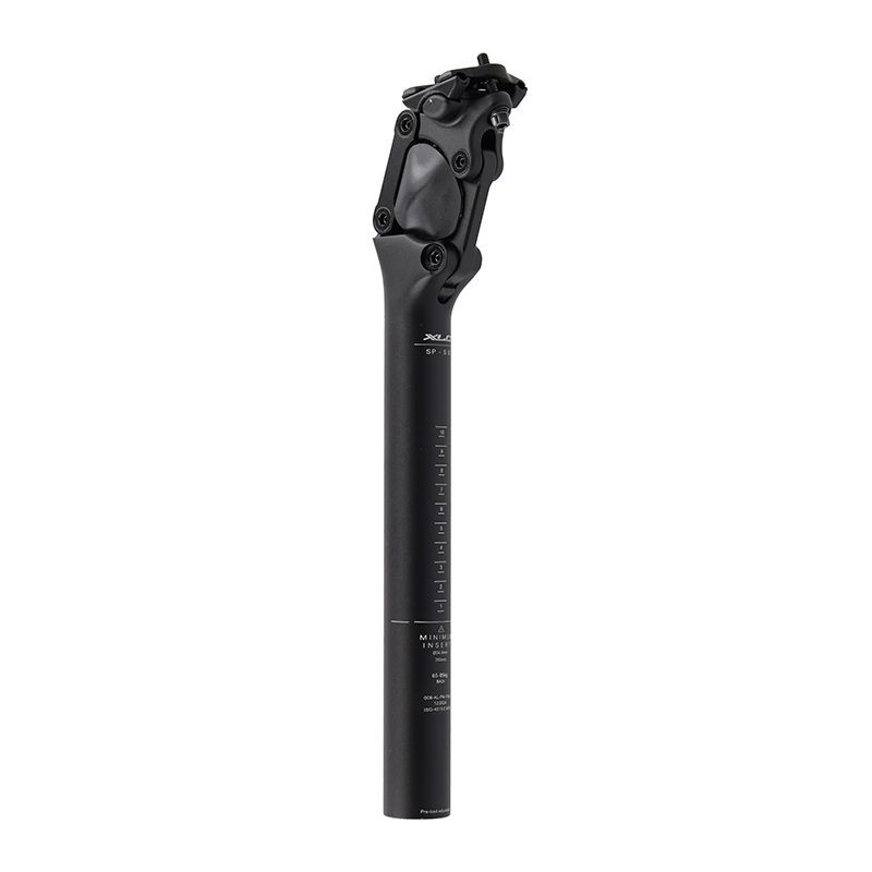 TIJA DE SILLIN SUSPENSION XLC SP-S07 27.2 350 mm 65-85 kg ALUMINIO NEGRO