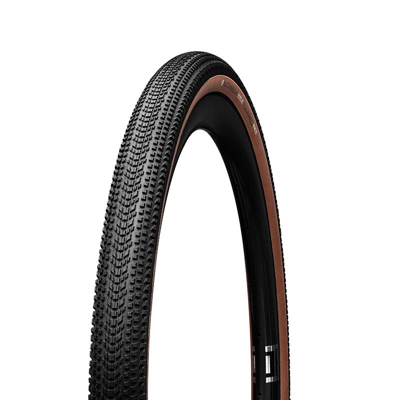 CUBIERTA HUTCHINSON TOUAREG RACE 700x45 MACH TREAD 3.0 TUBELESS READY PLEGABLE NEGRO/MARRON 45-622