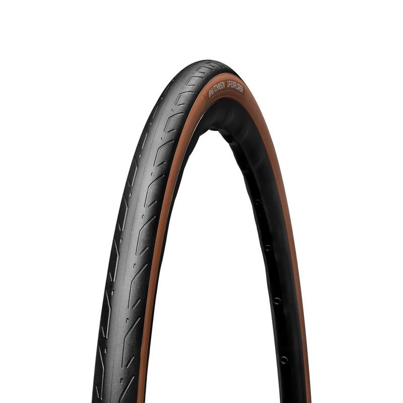 CUBIERTA HUTCHINSON GP EXPLORER 700x32 BI-COMPOUND PLEGABLE NEGRO/MARRON 32-622