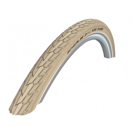 Cubierta Schwalbe Road Cruiser HS484 alam. 26x1.75" 47-559 crema-TSkin Refl.KG SBC