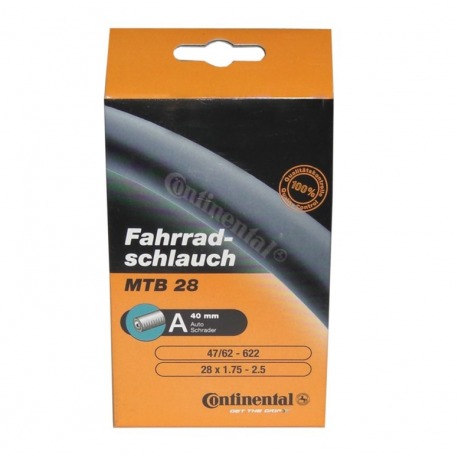 Cámara Continental MTB 28/29 28/29x1.75/2.50" 47/62-622 AV 40mm