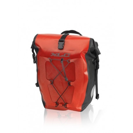 Set de bolsas únicas XLC impermeable rojo 21x18x46cm