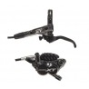 Freno de disco Shimano Deore XT M 8020 RT,negro, derecho, con BL-M8000, 1700mm