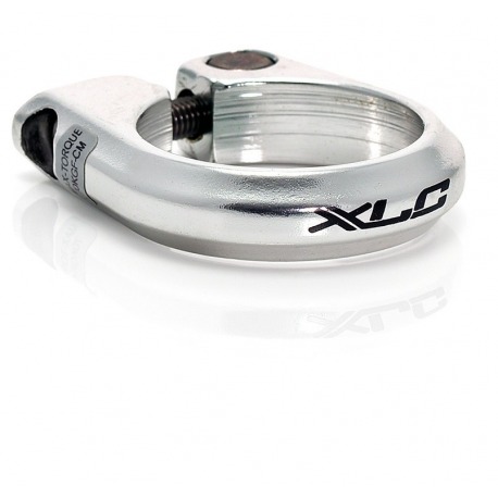 XLC abrazadera para tija PC-B02 Alu,31,8mm, plata, tornillo hexagonal