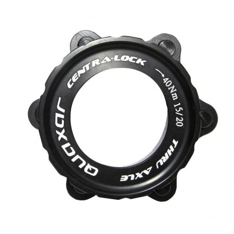 Adaptador Centerlock incluido Rockring para 15/20 mm negro