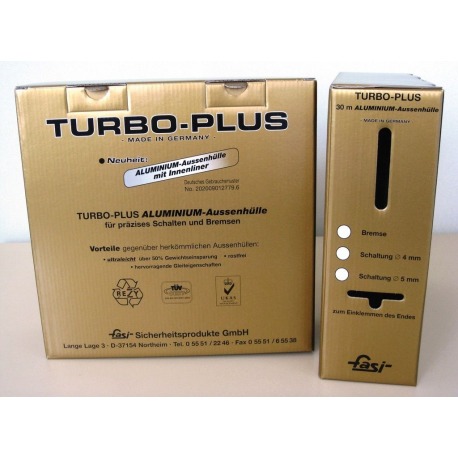Funda de freno Turbo Plus negro c. forro caja de 30 m