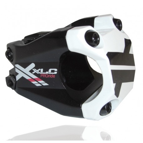 XLC Pro Ride, Potencia A-Head ST-F02 1 1/8" Ø 31,8 mm, 40 mm, negro/blanco