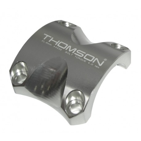 Abrazadera manillar Thomson Elite X4 31,8mm plata