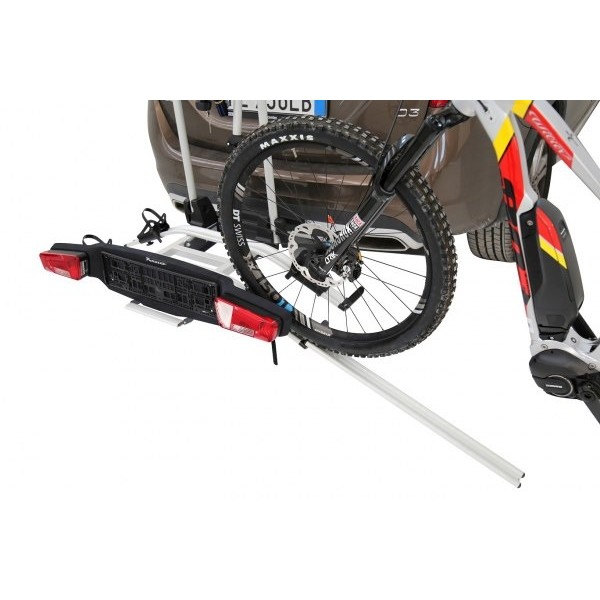 XLC Portabicicletas de bola Beluga plegable para 3 E-Bikes