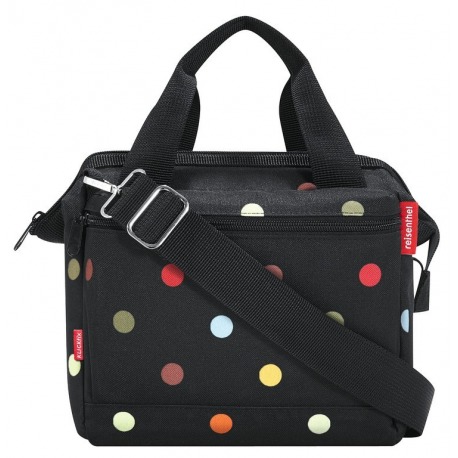 Bolsa manillar KLICKfix Roomy dots 24x22x13cm sin adaptador manillar