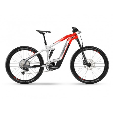 Bicicleta Electrica doble suspension 27 5" Haibike FullSeven 9 i625Wh 12-G Deore cool grey/red 2021