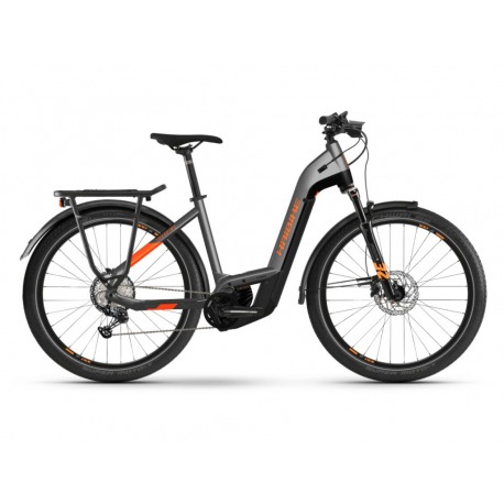 Bicicleta Electrica Haibike Trekking 10 LowStep titan/lava matte 2022