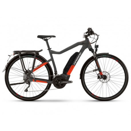 Bicicleta Electrica Haibike Trekking S 9 Unisex 500Wh 20-G XT anthracite/red 2021