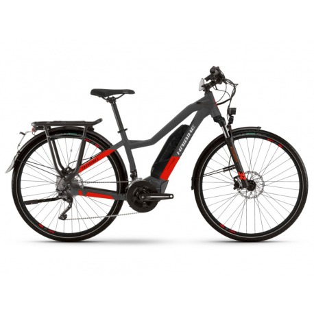 Bicicleta Electrica Haibike Trekking S 9 Trapez 500Wh 20-G XT anthracite/red 2021