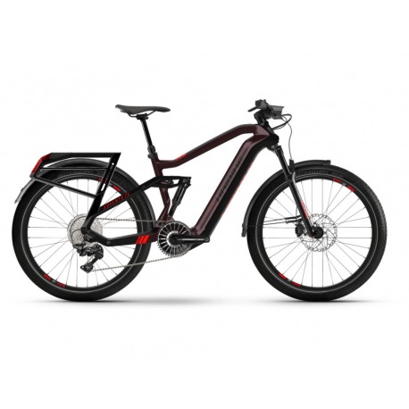 Bicicleta Eléctrica doble suspensión Haibike Trekking Adventr FS i630Wh 12-G XT Flyon chocolate/black 2021