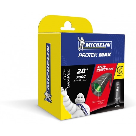 Cámara Michelin A4 Protek Max 28/29" 47/58-622 AV 35mm