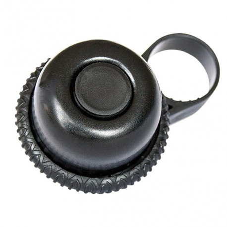Minitimbre giratorio Reich para E-Bike negro aluminio Ø 22,0-27,0mm,embalaje-SB