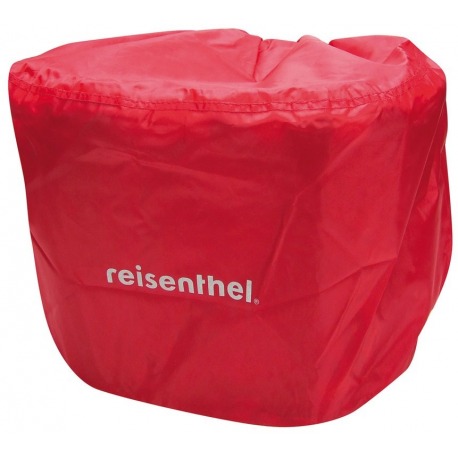 Funda contra la lluvia rojo para Reisenthel Bikebasket