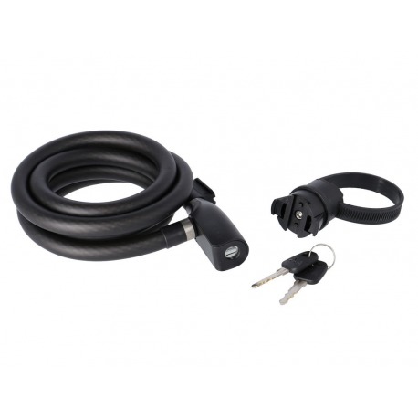 Cable antirrobo AXA Resolute 180/15 longitud 180cm Ø15mm negro