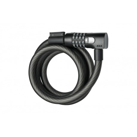 Cable antirrobo AXA Resolute 180/15 Code longitud 180cm Ø15mm negro