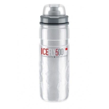 Bidón térmico Elite Icefly 500ml, transparente