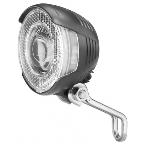 Faro LED b&m Lum Lyt T N senso plus para buje-dinamo,luz posición+automático