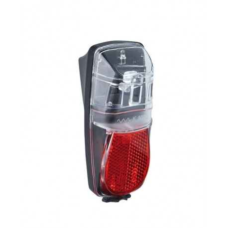 Luz trasera LED posición Redfire E-Bike p. guardabarros, con condensador, 6 V