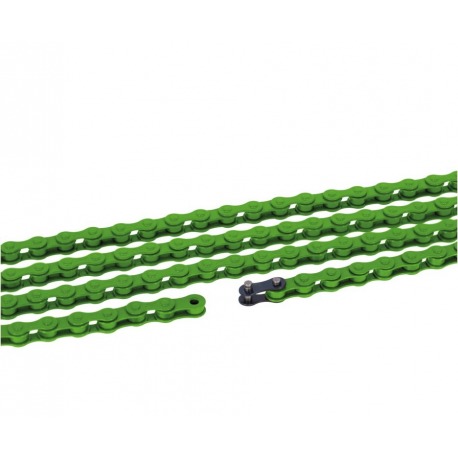 XLC single speed chain CC-C09            1/2x1/8 green