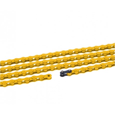 XLC single speed chain CC-C09            1/2x1/8 yellow