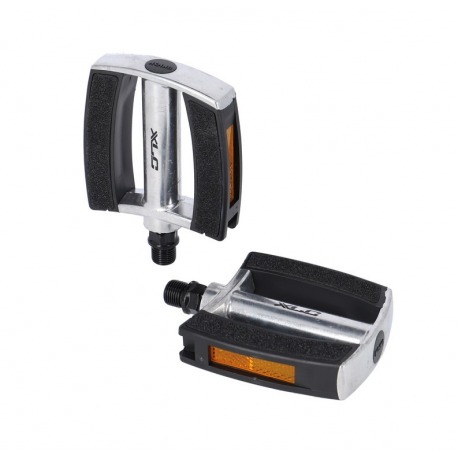 XLC City/Comfort pedal PD-C21            Alloy, sandblock, silver/black