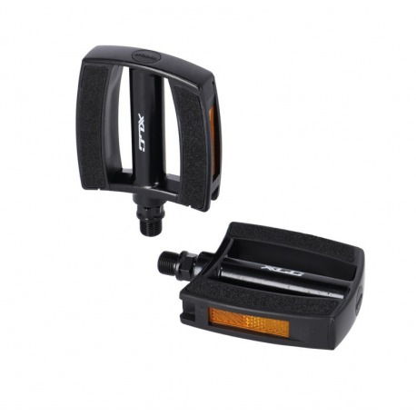 XLC City/Comfort pedal PD-C21            Alloy, sandblock, black/black