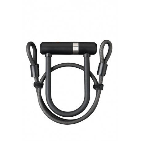 U-lock AXA Newton Mini Pro+cable shackle length140mm, shackle diam. 17mm