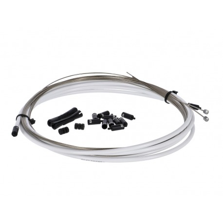Set cable de cambio Sram Slick Wire Road/MTB blanco 4mm