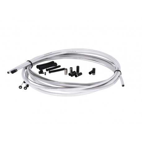 Set cable de cambio Sram SlickWire Pro blanco 4mm,Road/MTB